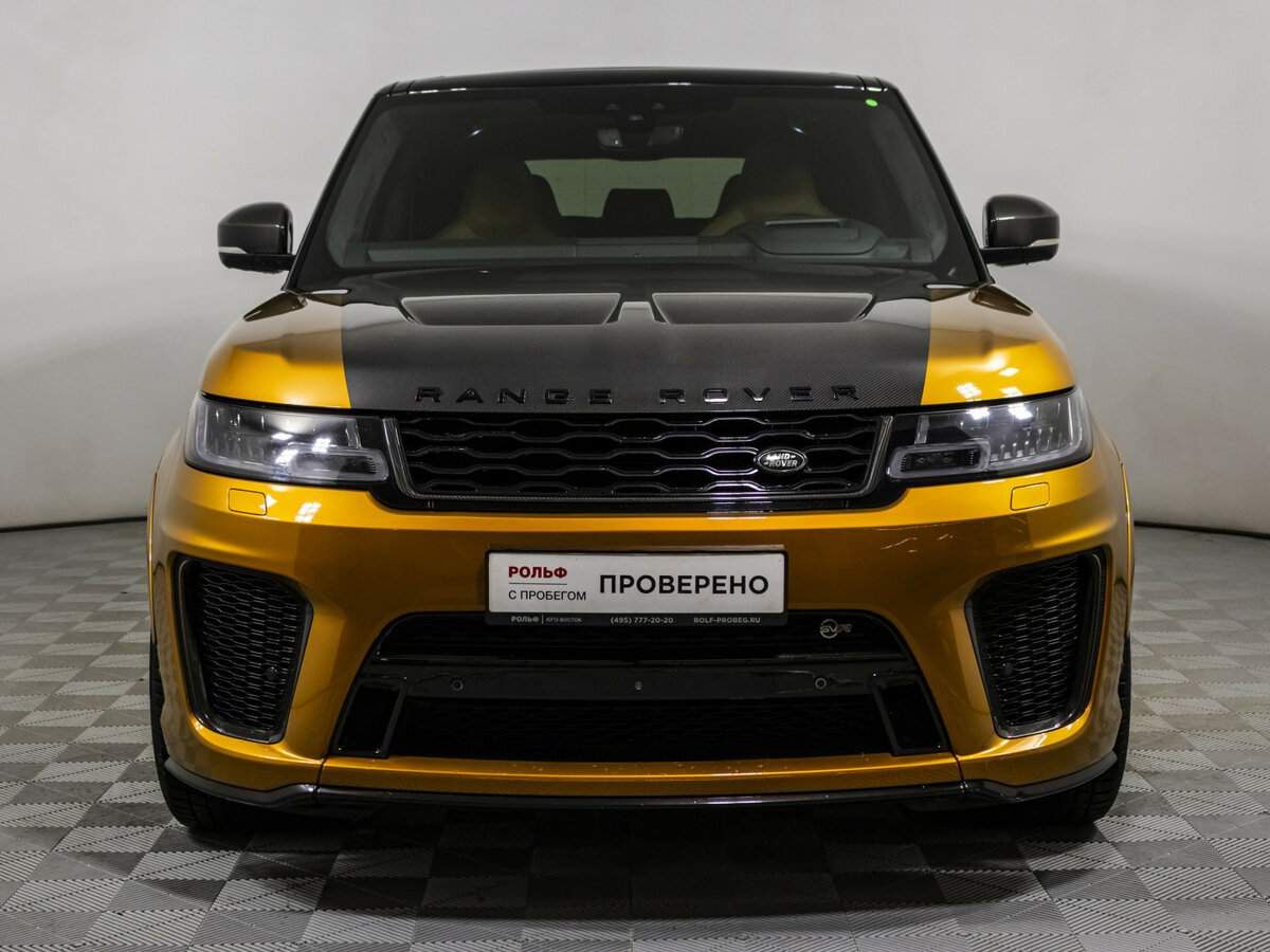 Land Rover Range Rover Sport SVR II Рестайлинг, 2019